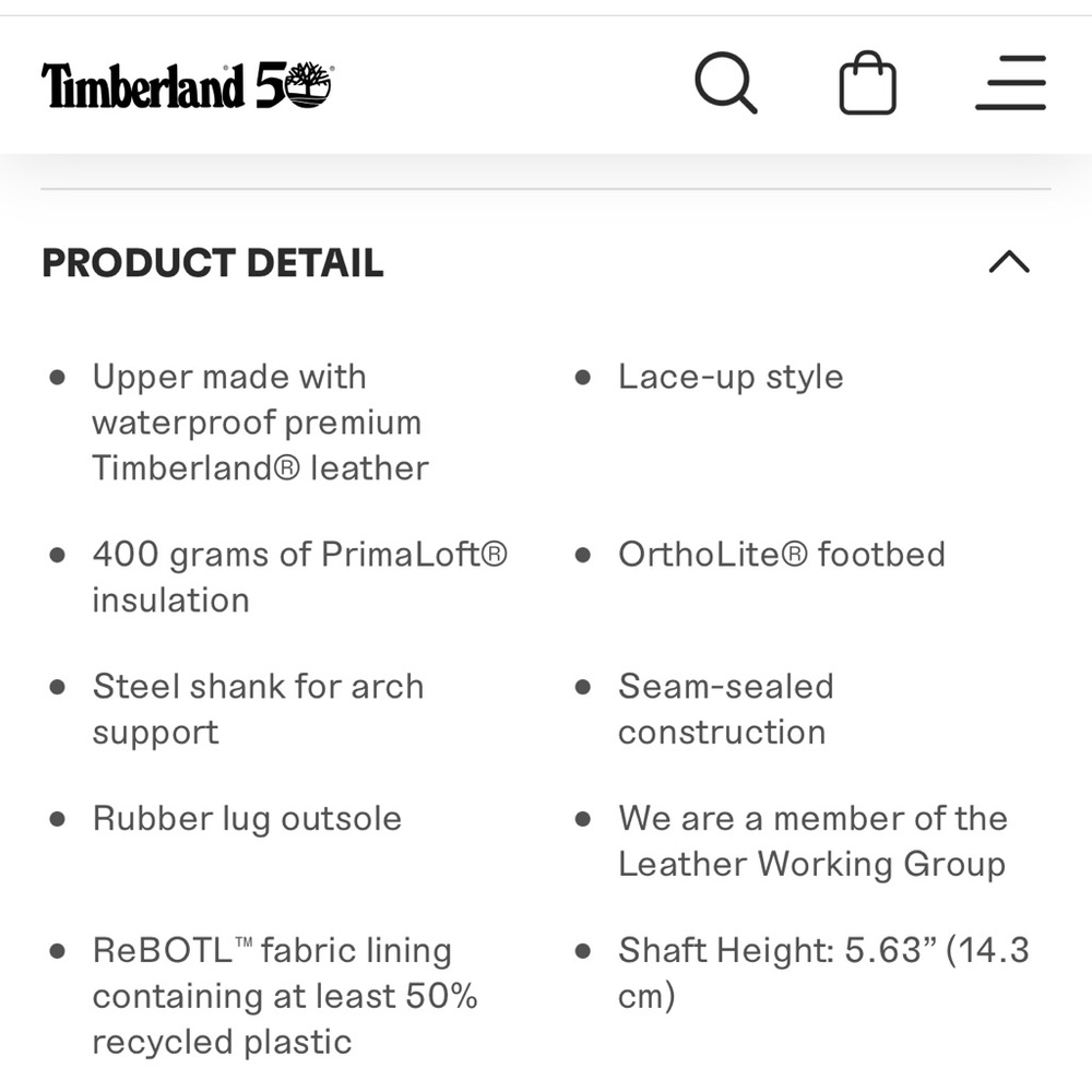 Timberland Linden Woods Boots